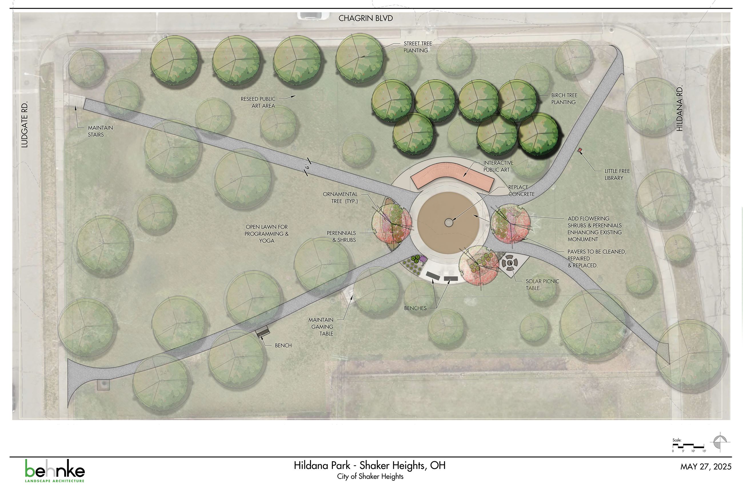 Updated version of the Hildana Park site plan