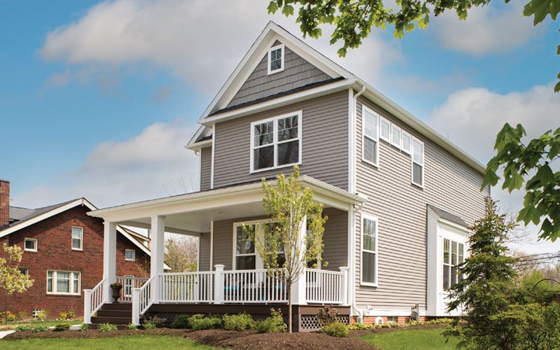 Infill home on Ludgate Rd.